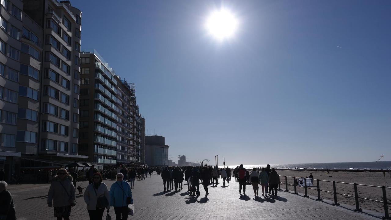 The Rooftop - A Trendy New Apartment With Airconditioning, Large Terrace & Free Parking Oostende Buitenkant foto